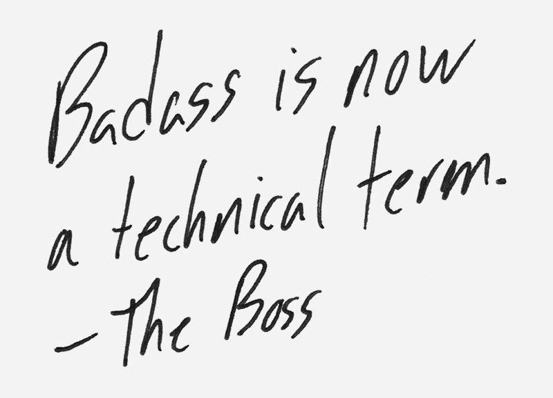 Badass is now a technical term.